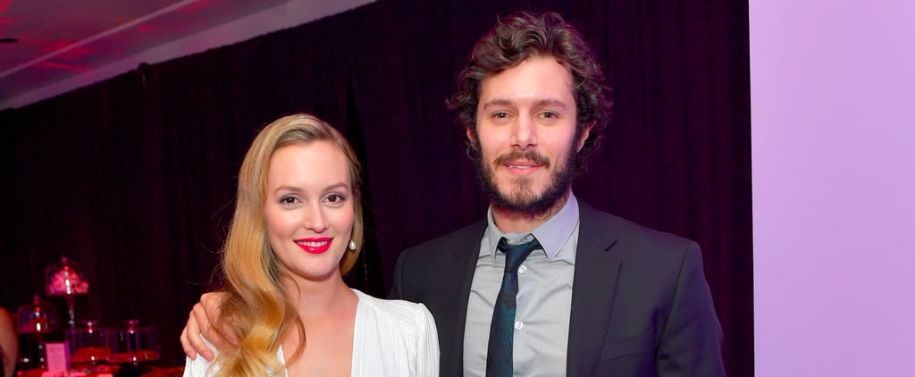 Leighton Meester and Adam Brody at 2017 Golden Globes Party