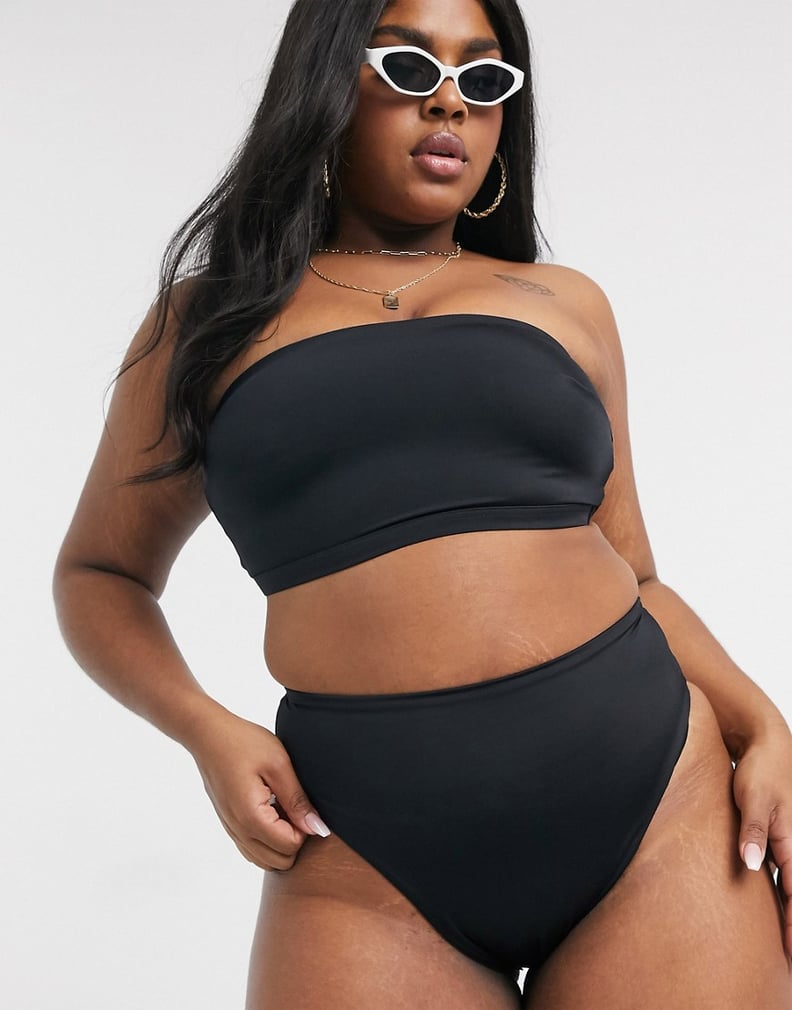 ASOS Recycled Curve High-Waist Bikini Bottom