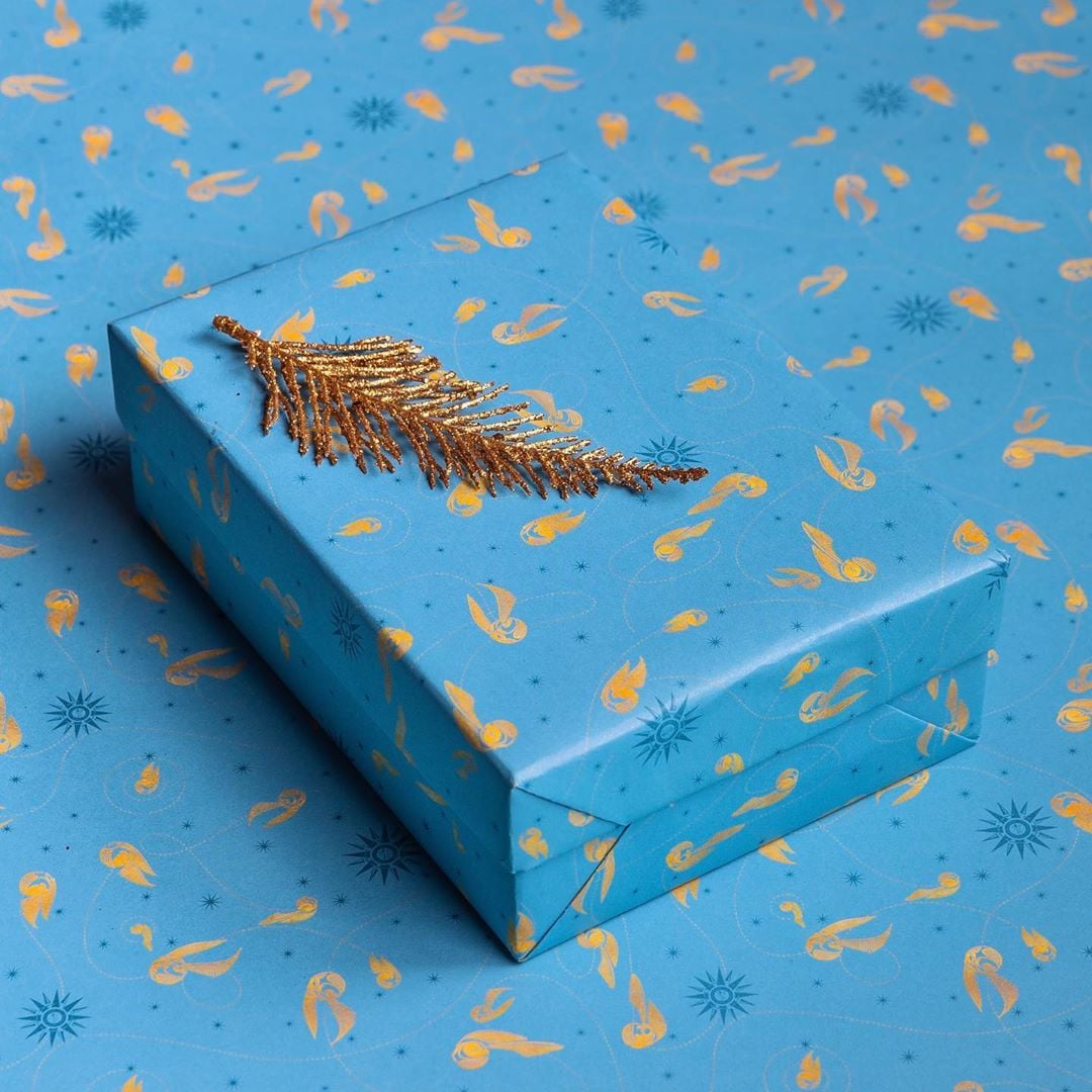 Harry Potter Hogwarts Library Gift Wrap, This Harry Potter Wrapping Paper  Looks Exactly Like the Marauder's Map, So Take My Galleons