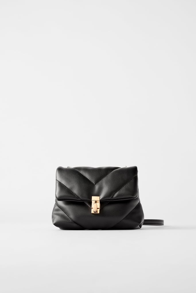 Zara Quilted Mini Crossbody Bag