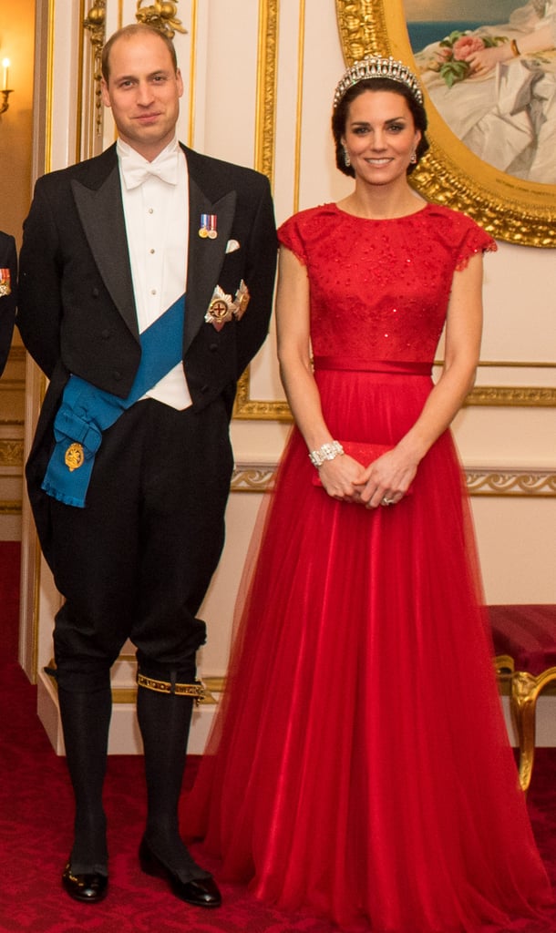 Kate Middleton and Prince William Diplomatic Corps 2016