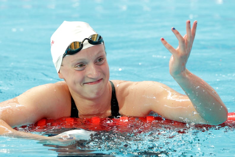 Gold Medalist Katie Ledecky Casually Breaks a World Record Without Trying