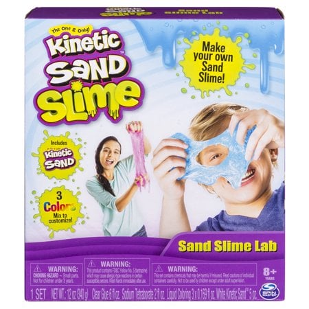 Kinetic Sand Slime Lab