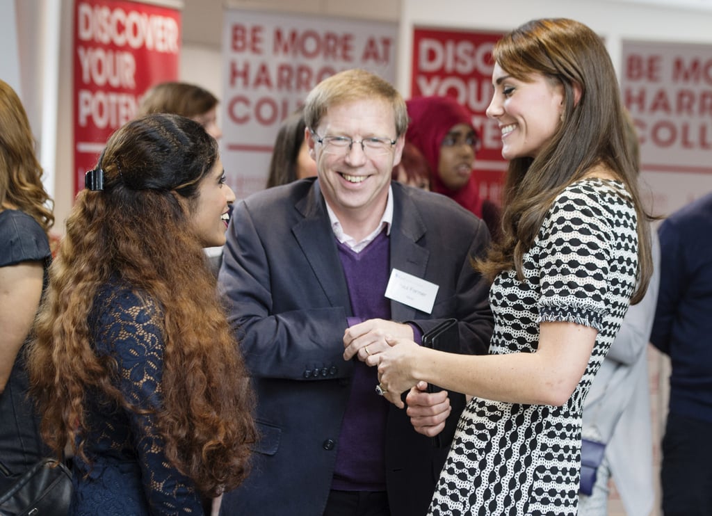 Prince William and Kate Middleton College Visit 2015