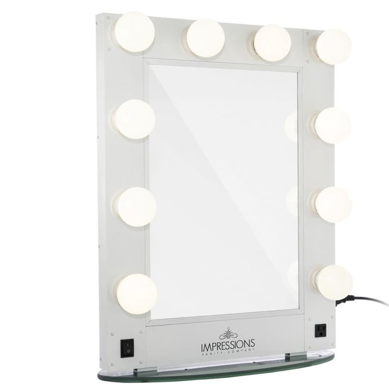 Impressions Hollywood Glamour Vanity Mirror With LED Bulbs