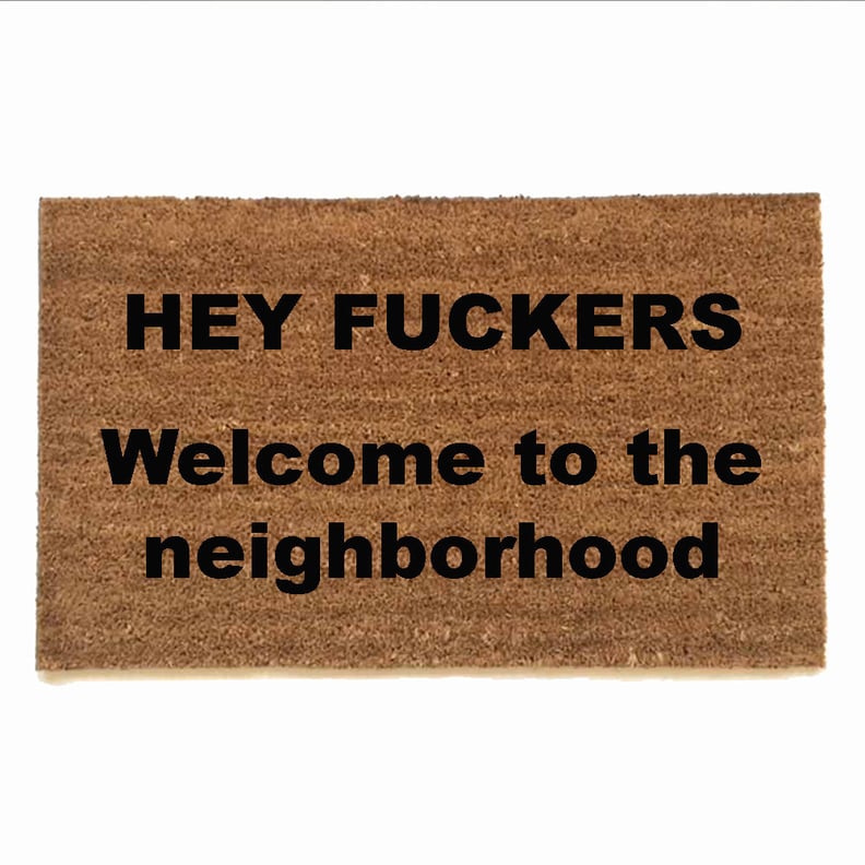 CurseWord Doormats POPSUGAR Family