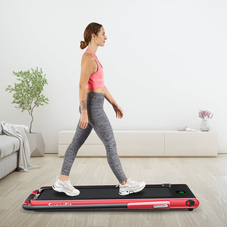 Goplus 2-in-1 Folding Treadmill