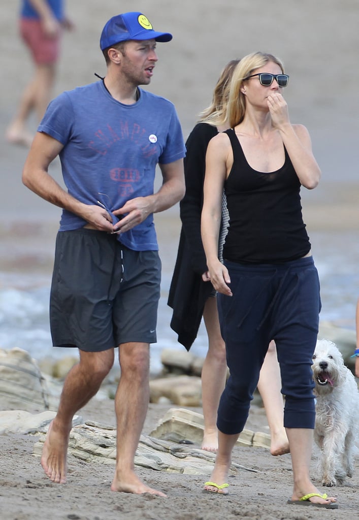 Gwyneth Paltrow and Chris Martin on Valentine's Day 2015