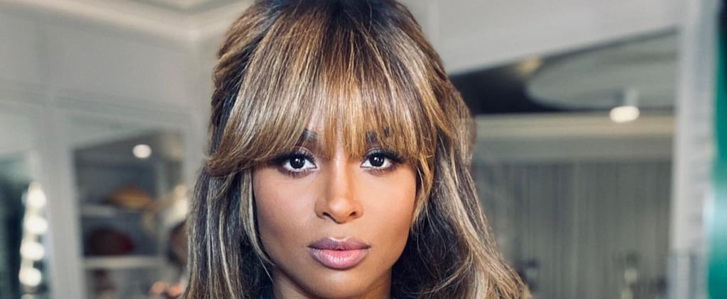 Ciara Wears Retro Bangs, Remains a Hairstyle Inspiration