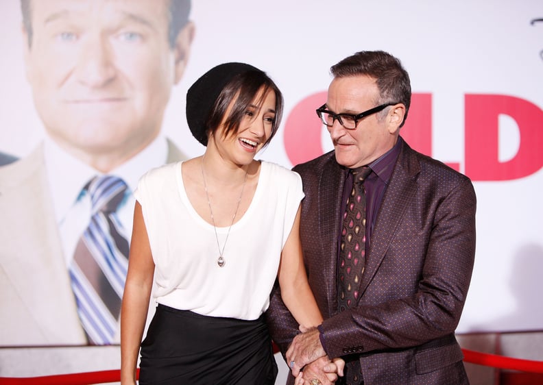HOLLYWOOD - NOVEMBER 09:  Zelda Williams (L) and Robin Williams arrive to the Los Angeles premiere of 