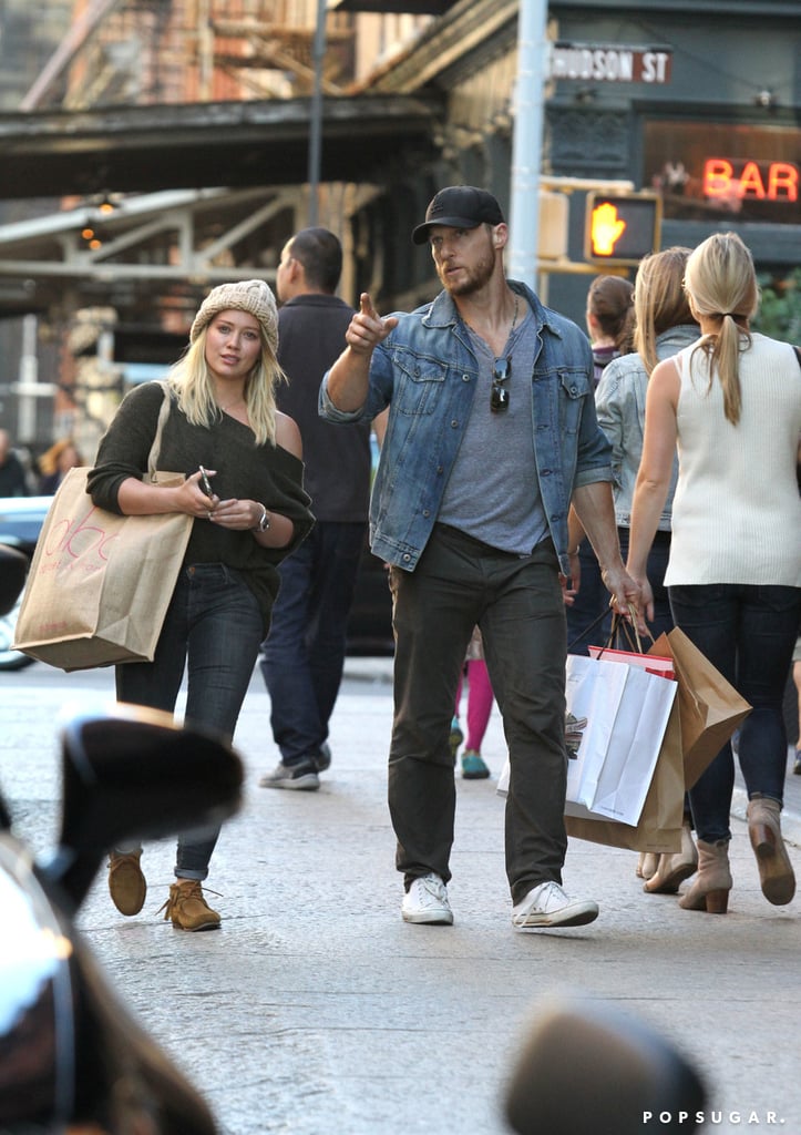 Hilary Duff Holding Hands With Boyfriend September 2016