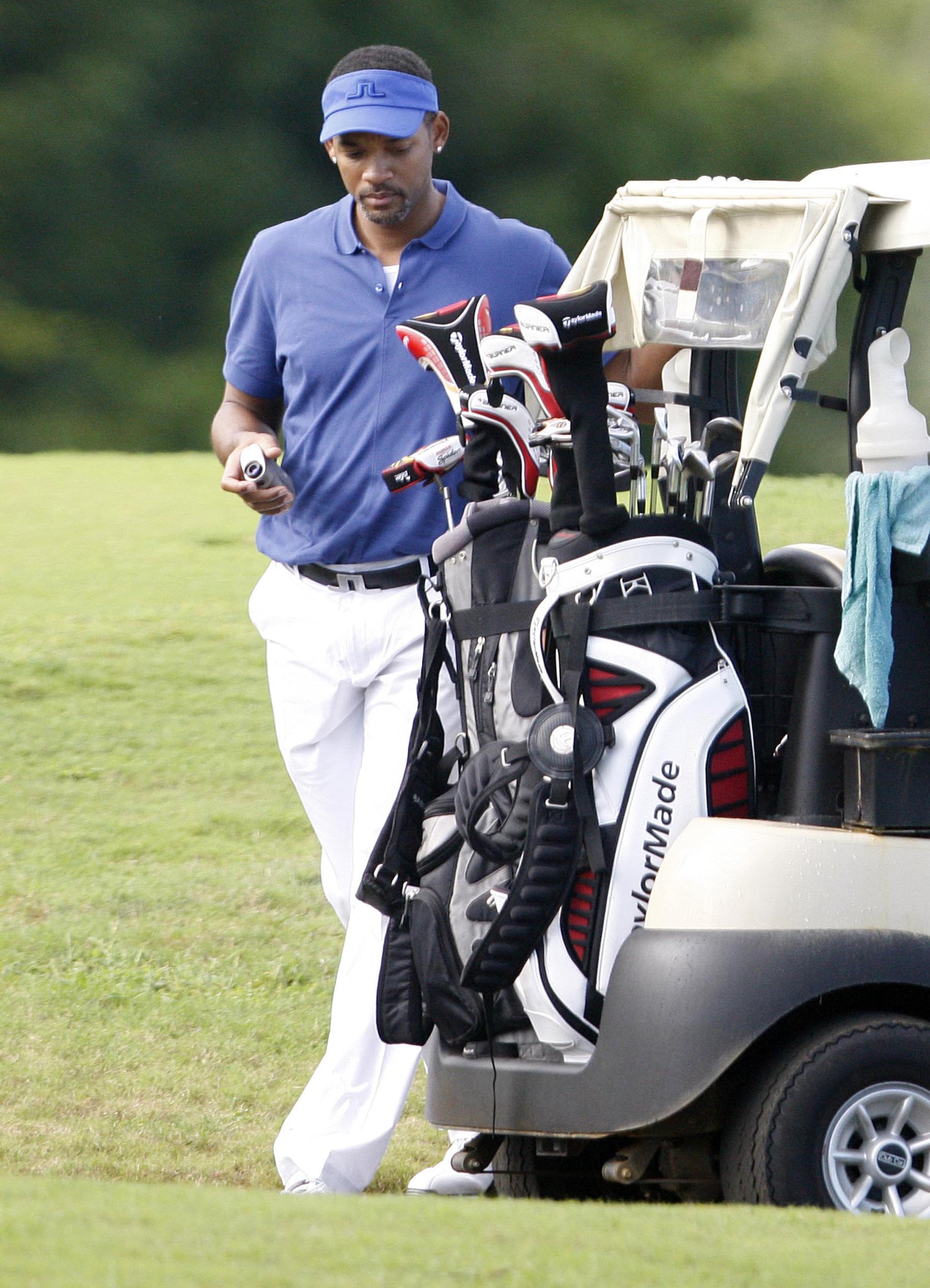 Will Smith Golfing