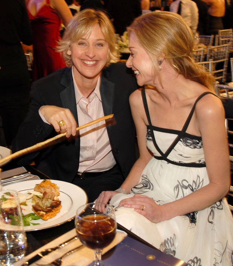 Cute Portia de Rossi and Ellen DeGeneres Pictures