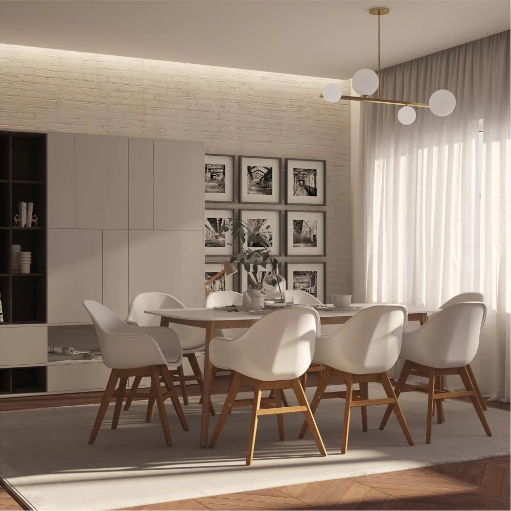 A Whole New Dining Room: International Home Midtown Concept Dining Room Set