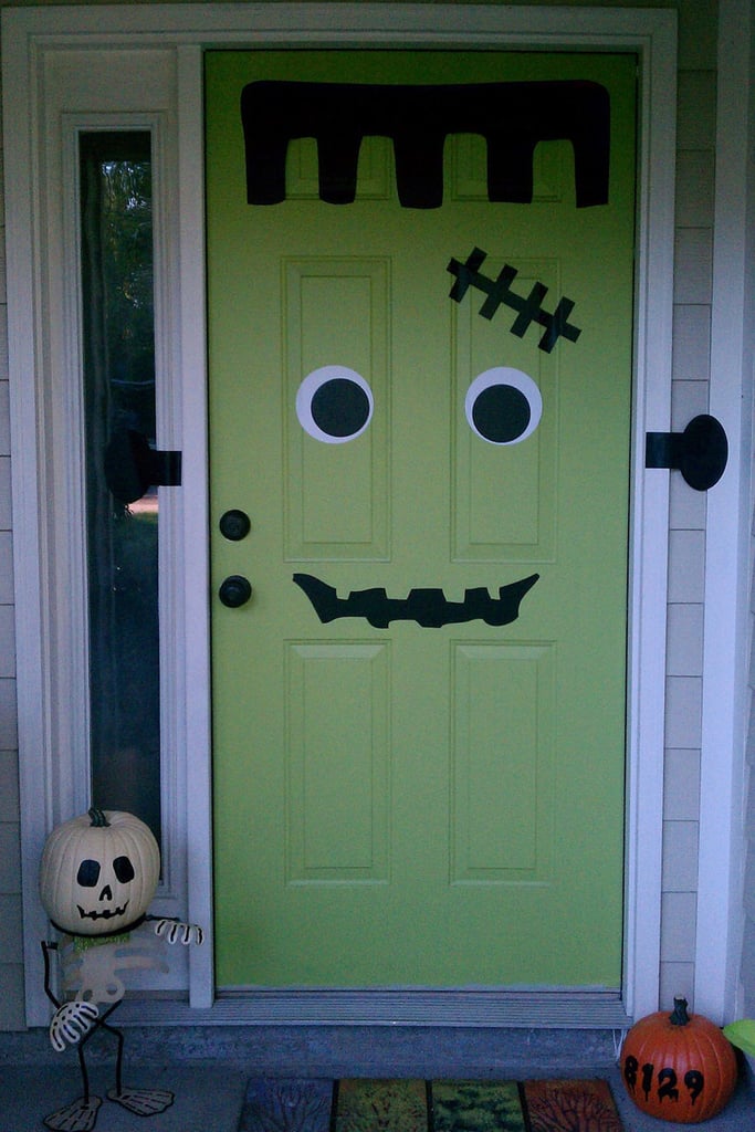 Frankendoor Halloween Decal