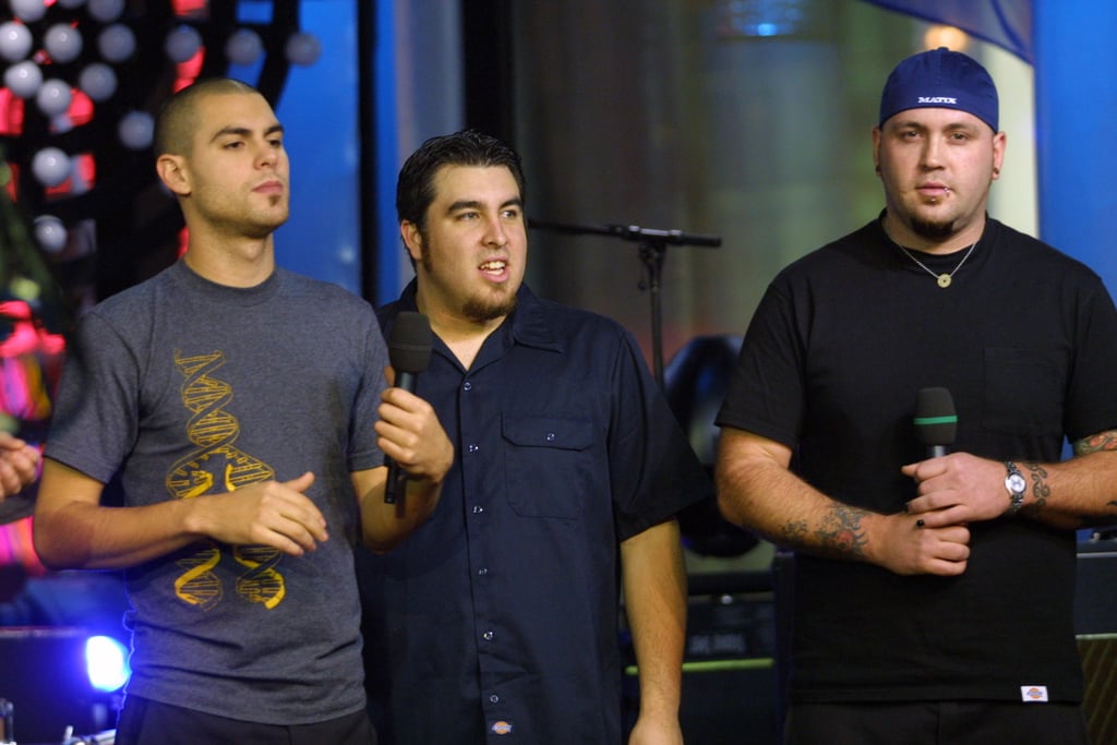 Alien Ant Farm visited the NYC studios of TRL in 2001.