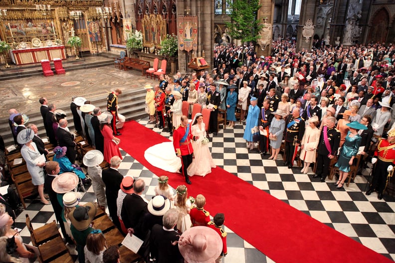 Will and Kate Walking Down the Aisle, 2011