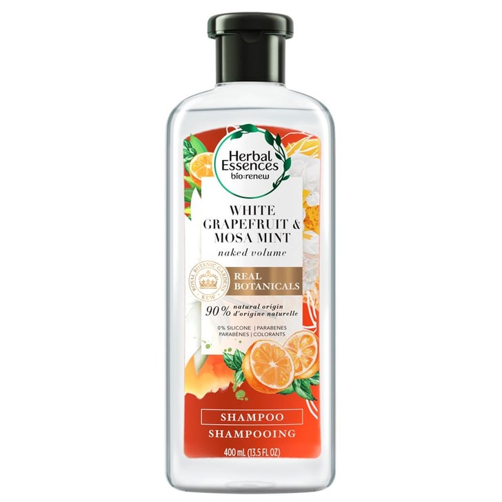 Herbal Essences BioRenew White Grapefruit & Mosa Mint Naked Volume Shampoo Best Products For