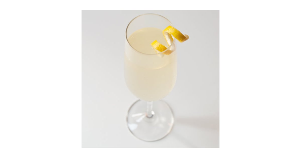 Sparkling Pear and Elderflower Cocktail Vodka Drinks POPSUGAR Food