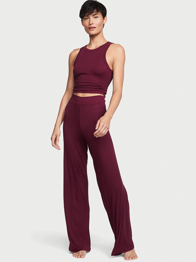 Victoria's Secret Ribbed Modal Tank & Pants Set