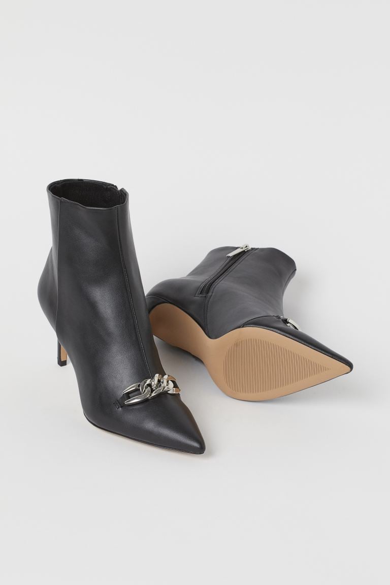 H&M Chain-detail Ankle Boots