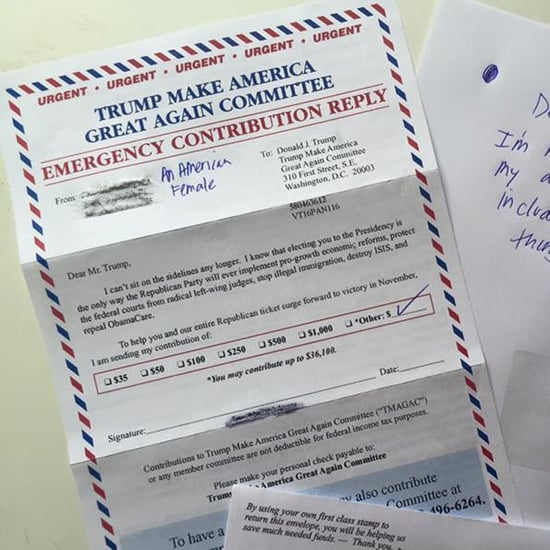 Woman Sends Donald Trump Her Pubic Hairs