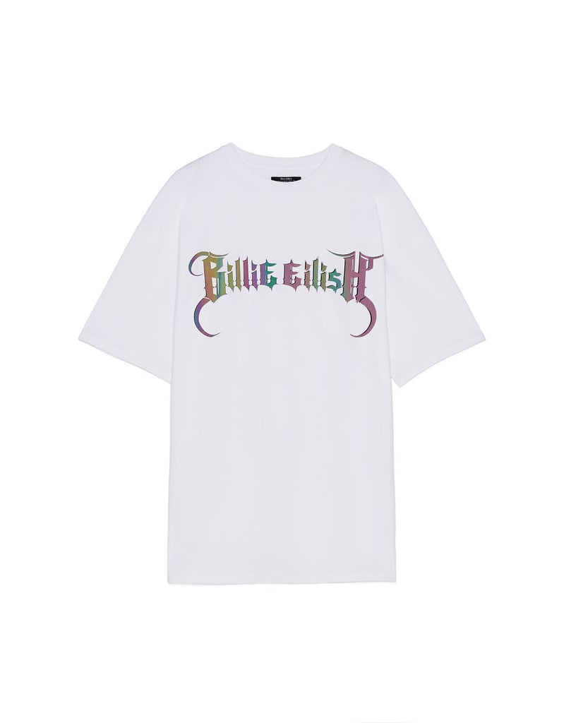 Billie Eilish x Bershka Reflective T-Shirt | Billie Eilish x Bershka ...