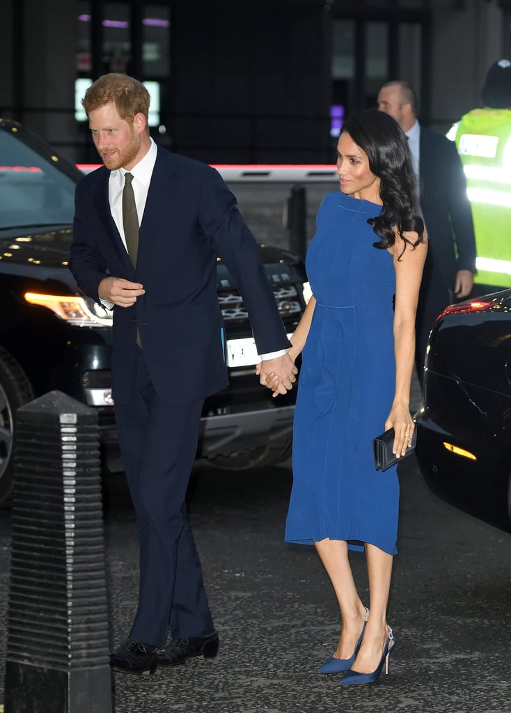 Prince Harry and Meghan Markle at 100 Days to Peace Concert