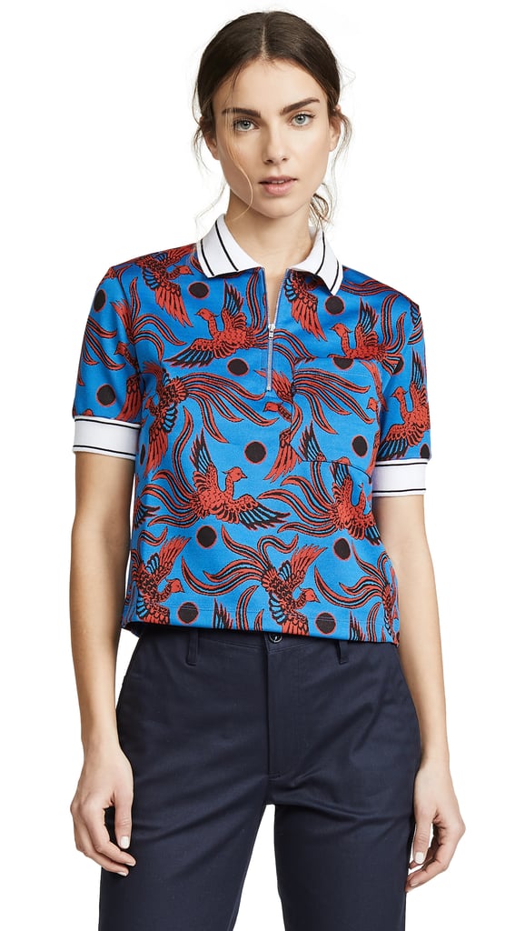 Kenzo Zipped Short-Sleeved Polo Shirt