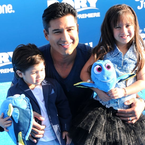 Mario Lopez and Family at Finding Dory Premiere June 2016