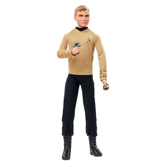 Barbie Collector Star Trek 50th Anniversary Captain Kirk Doll ($35)