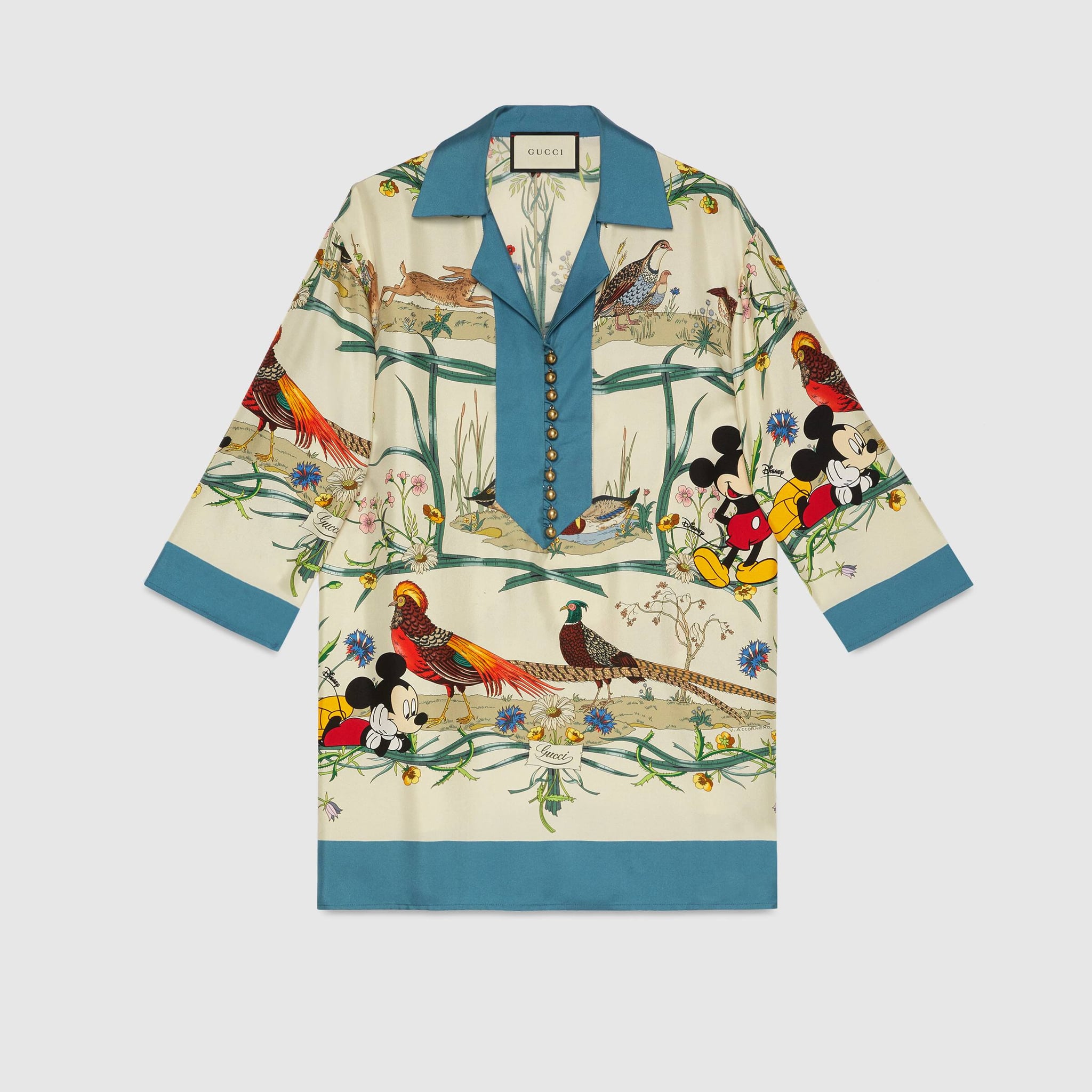 gucci shirt with mickey mouse