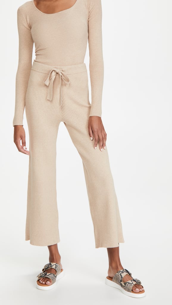 Live The Process Belted Rib Pants