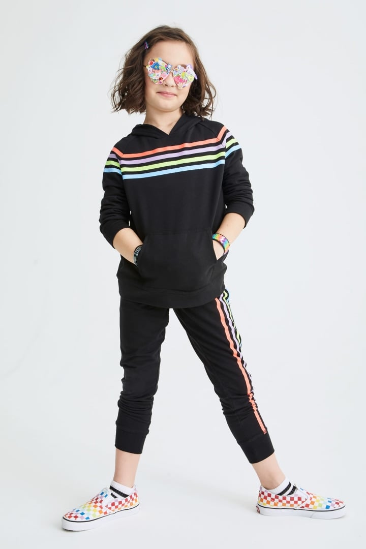 Rockets of Awesome Rainbow Stripe Joggers