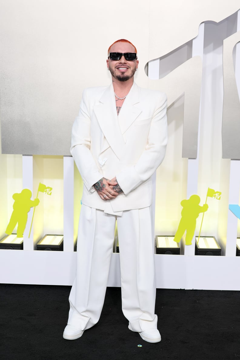 在路易威登J Balvin。在2022年MTV音乐录影带颁奖礼