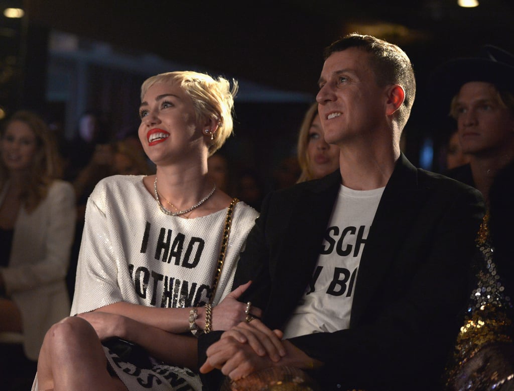 Miley Cyrus and Jeremy Scott at the Daily Front Row Fashion Los Angeles Awards