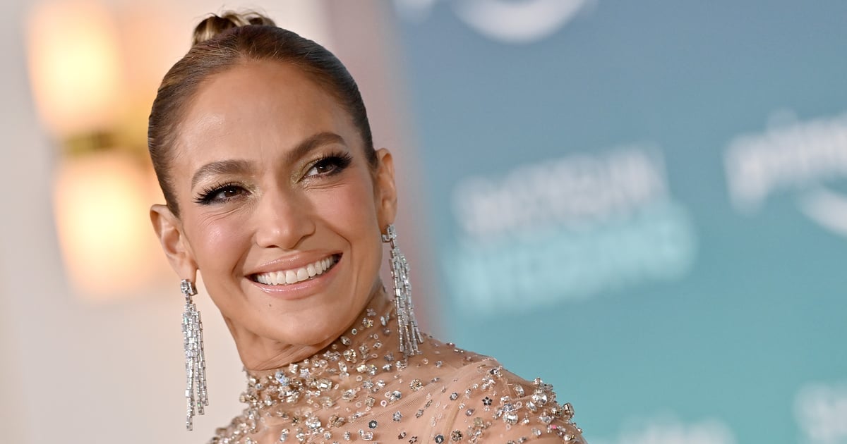 J Lo Stuns in a Sheer Sequin Minidress and 6-Inch