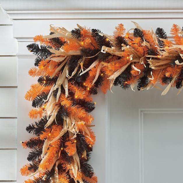 Halloween Husk Cordless Garland