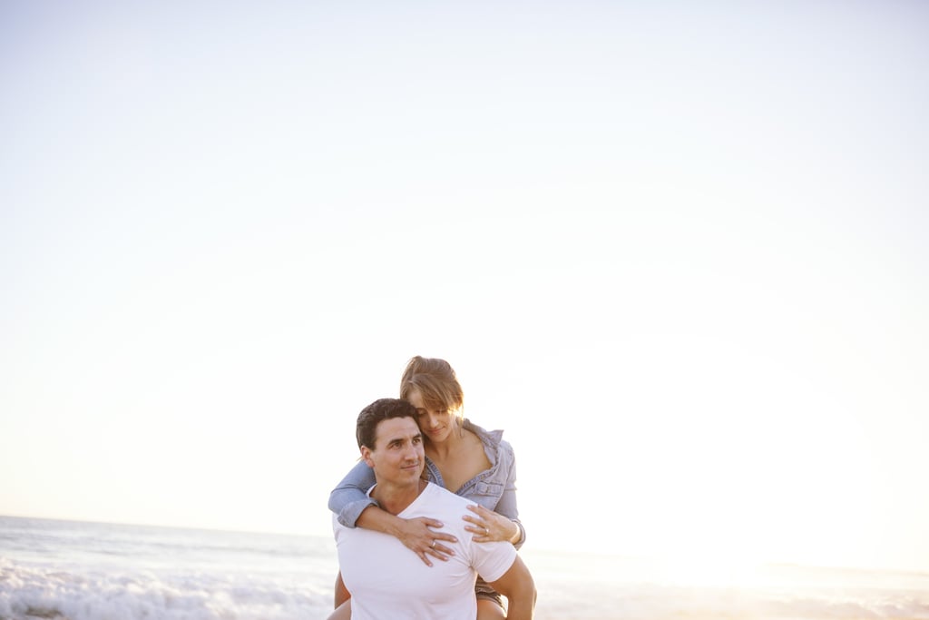 Casual Beach Engagement Shoot
