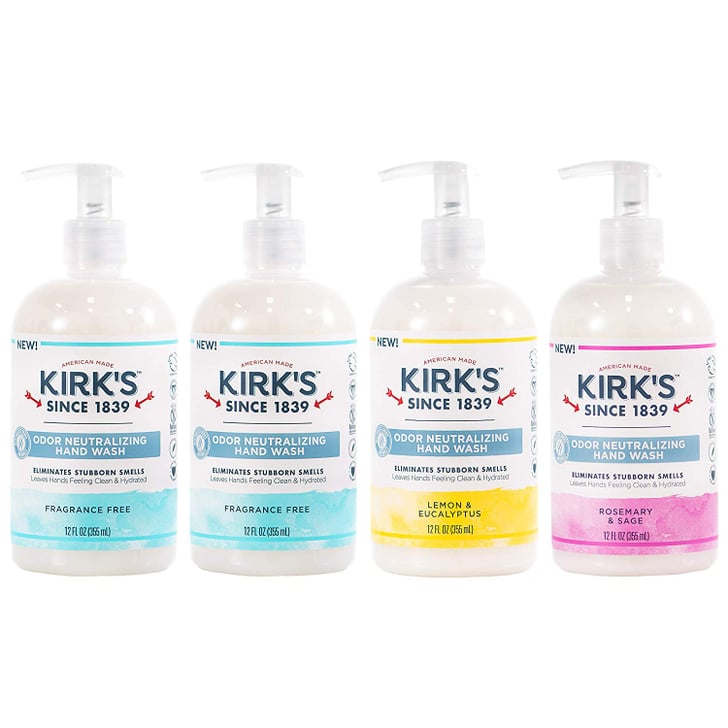 Kirk's Odor Neutralizing Hydrating Hand Soap 4Pack Best Odor