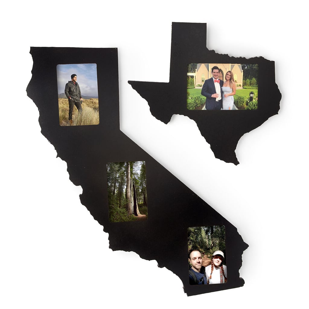 State-Shaped Picture Frame