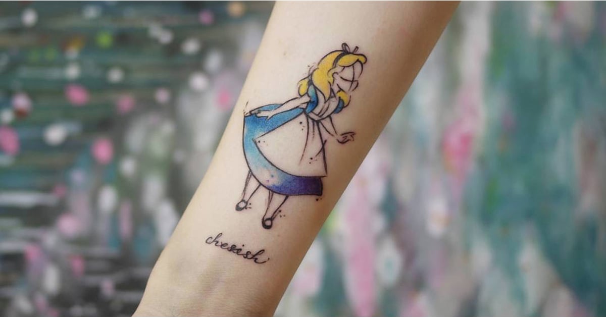 Small Alice In Wonderland Tattoos Popsugar Love And Sex