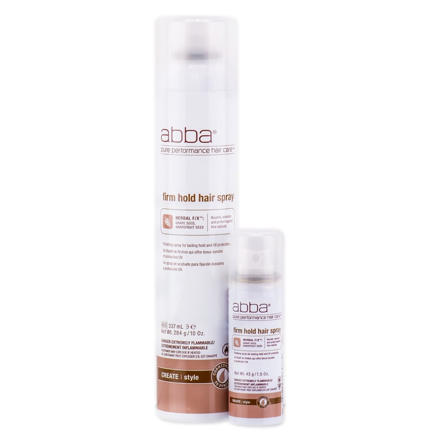 ABBA Pure Performance Firm Hold Hairspray