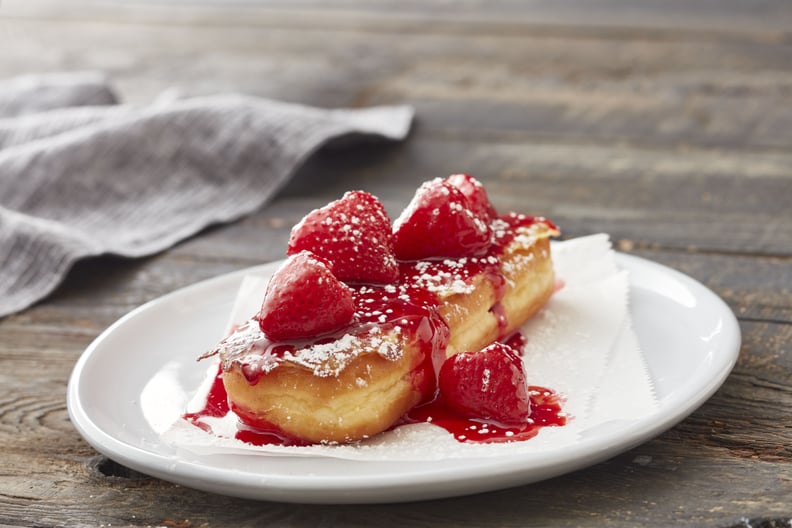 Strawberries and Cream French-Toasted Doughnut