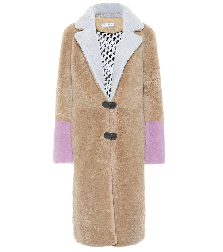 pink saks potts coat