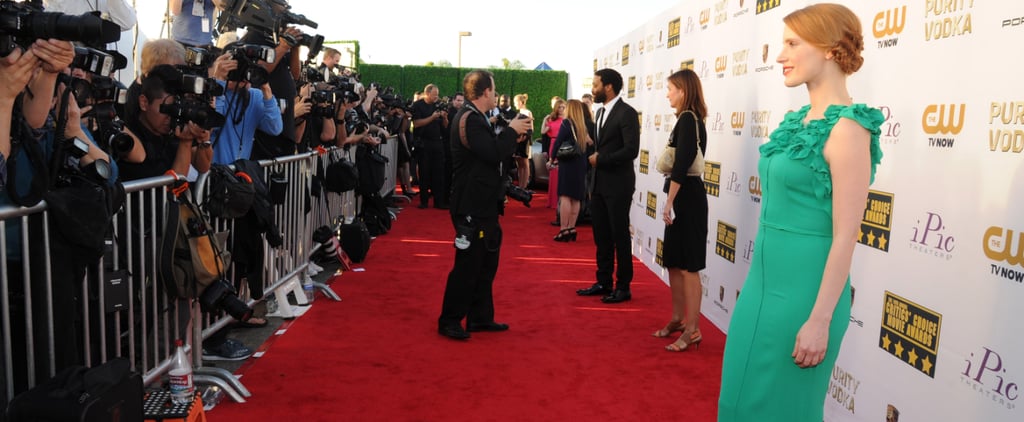 Jessica Chastain's Dress at Critics' Choice Awards 2014