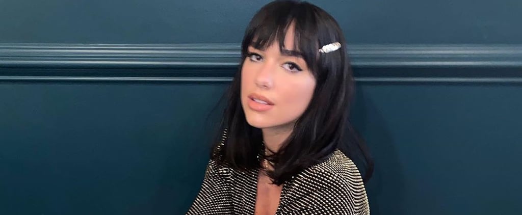 Dua Lipa's Sequin Dress on Late Late Show With James Cordon
