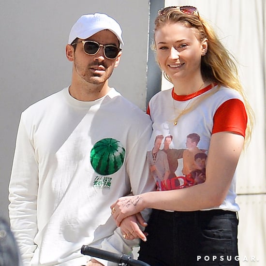 Sophie Turner and Joe Jonas Out in NYC April 2017