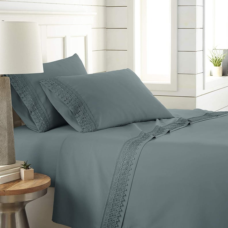 This Luxuriously Accented Sheet Set