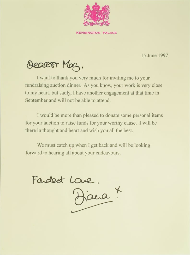 The Letter That Accompanies the Necklace